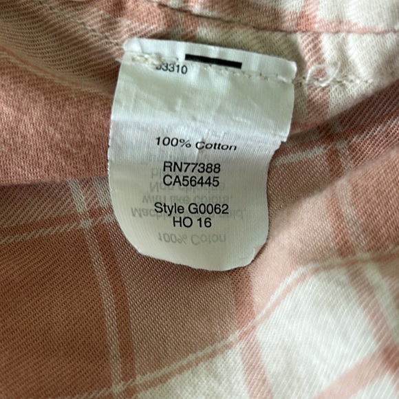 Madewell Central Long Sleeve Button Down Shirt in Danville Plaid - L - Picture 12 of 12